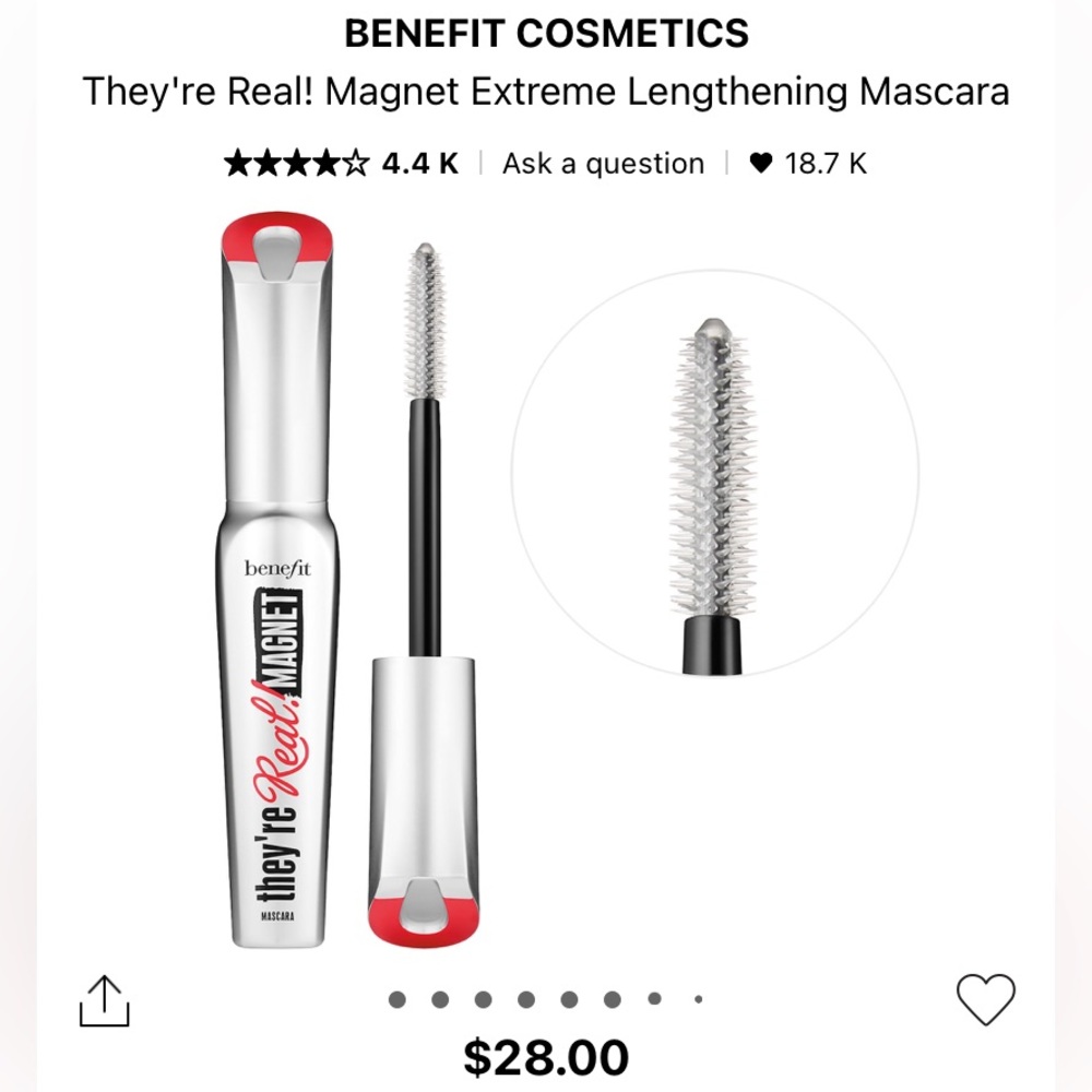 Benefit they’re real magnet mascara